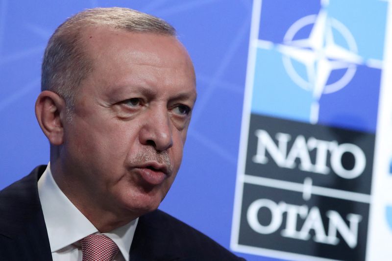 Turkey's Erdogan links Sweden NATO bid to return of 'terrorists'