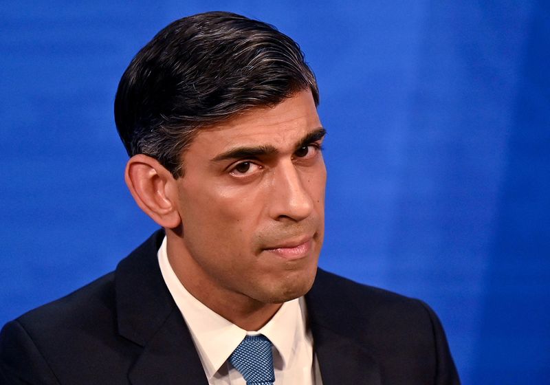 UK's Sunak to warn cost of living crisis won't be easy to fix