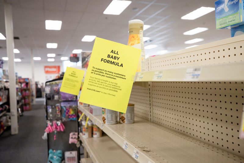 U.S. House panel to investigate infant milk formula shortage -ABC