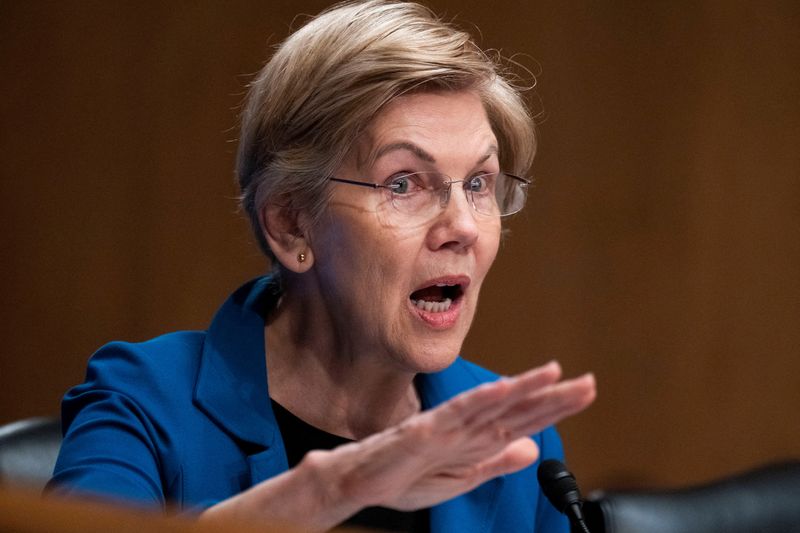 U.S. Senator Warren plans bill to crack down on blank check deals
