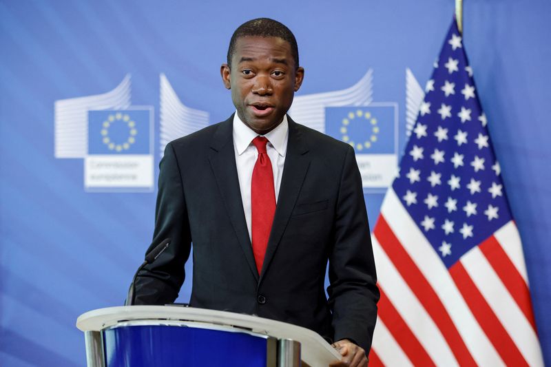 U.S. Treasury's Adeyemo says Biden considering plans for tariffs on Chinese goods