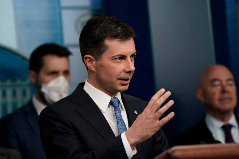 U.S. can wave trucking rules for formula deliveries if needed -Buttigieg