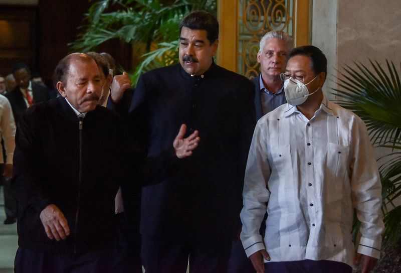 U.S. says it has not invited Venezuela, Nicaragua governments to Americas summit