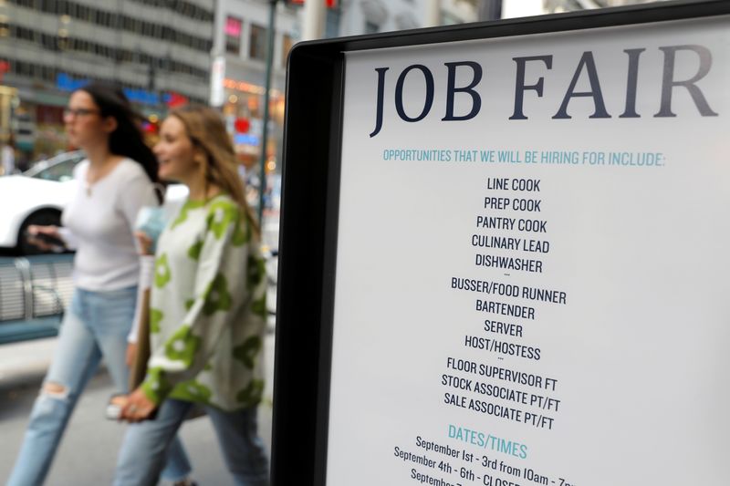 U.S. weekly jobless claims rise; continuing claims lowest since 1969
