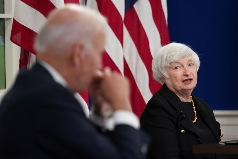 Yellen confirms she is pressing Biden for some China tariff reductions