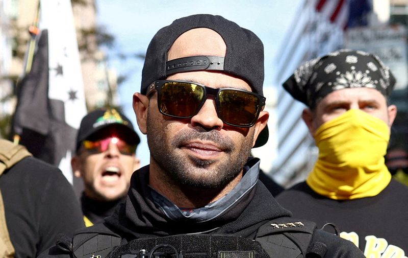 Ex-Proud Boys head Tarrio, two others plead not guilty to seditious conspiracy