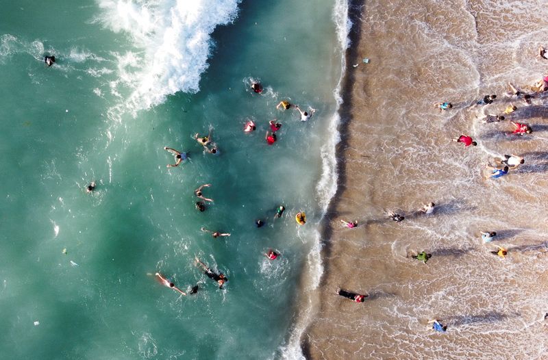 For the first time in years, Gazans enjoy clean seawater