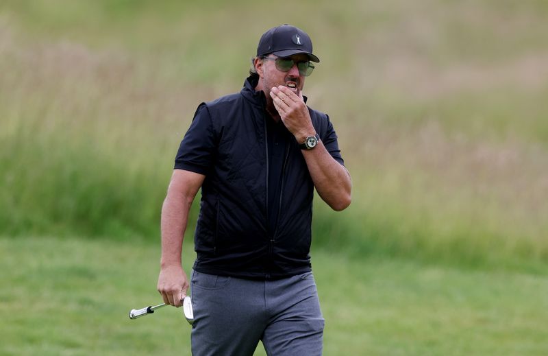 Golf-PGA Tour suspends players who joined LIV Golf circuit