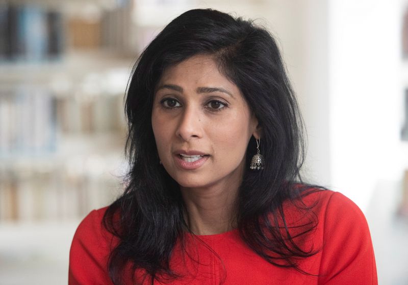 IMF's Gopinath sees risk of de-anchoring U.S. inflation expectations