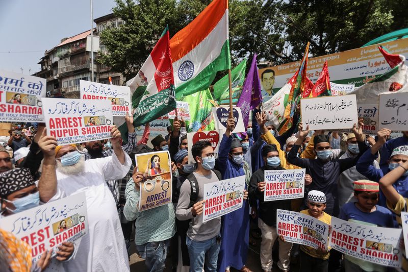 India's ruling party asks officials to exercise caution on religious issues after Islamic nations protest