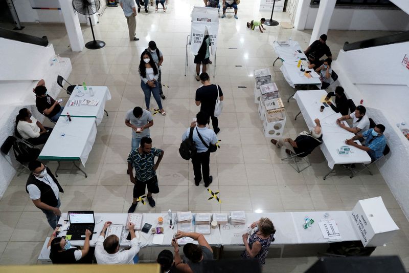 Mexican president's party set to win most states in Sunday elections