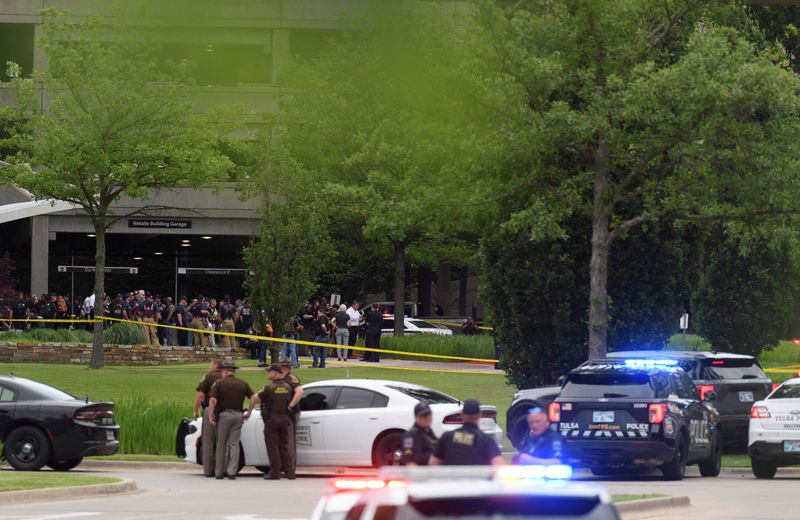 Oklahoma police say gunman chose site of shooting deliberately