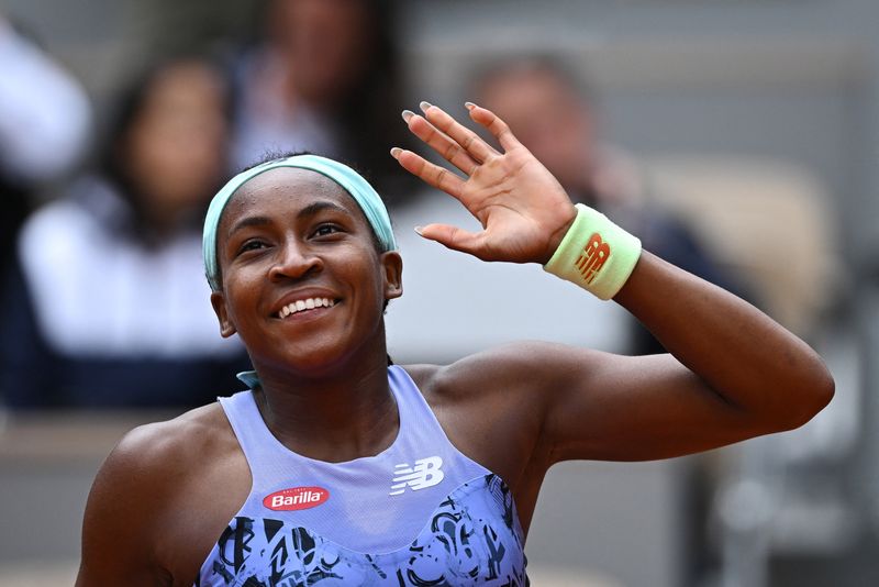 Tennis-Gauff appeals for end to gun violence, French Open final is no stress
