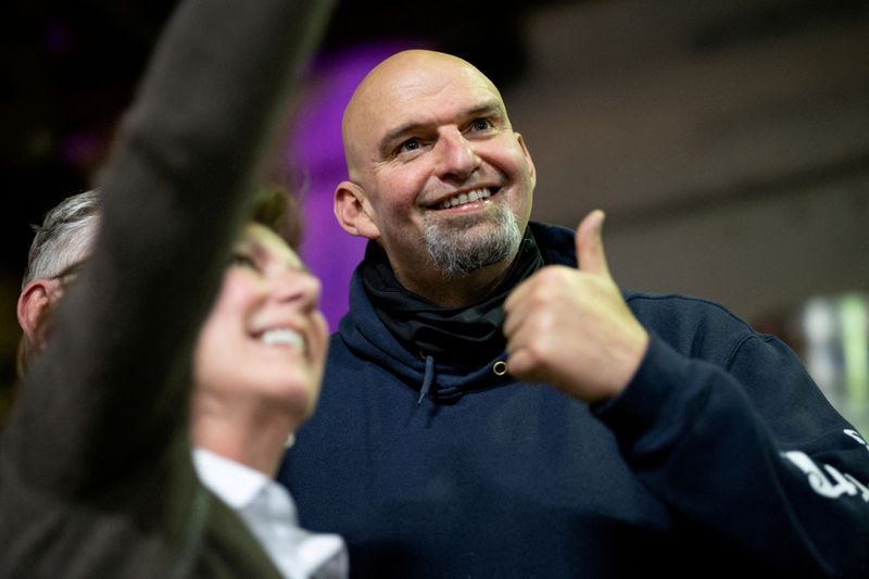 U.S. Senate candidate Fetterman 'almost died' from stroke, vows to return to trail
