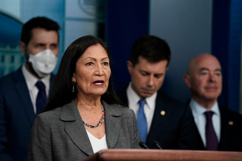 U.S. interior secretary tests positive for COVID-19