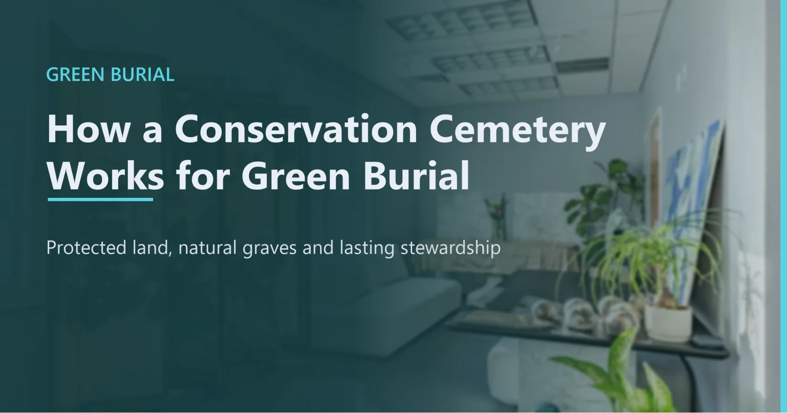 How a Conservation Cemetery Works for Green Burial